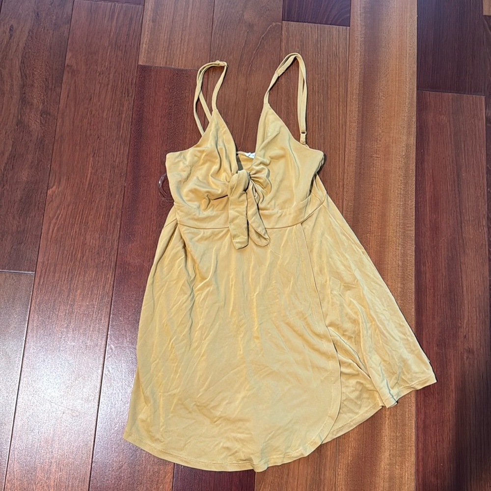Dress/Romper Yellow Flowy